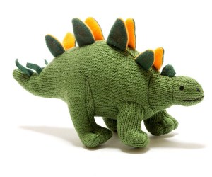 stegosaurus rattle green